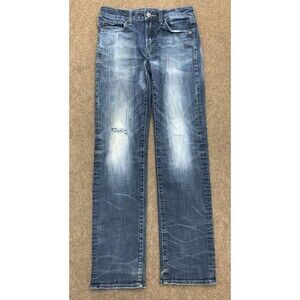 American Eagle Outfitters Men's Straight Jeans - Light Blue